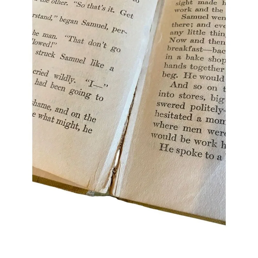 Samuel The Seeker by Upton Sinclair Hardcover Book Vintage Novel